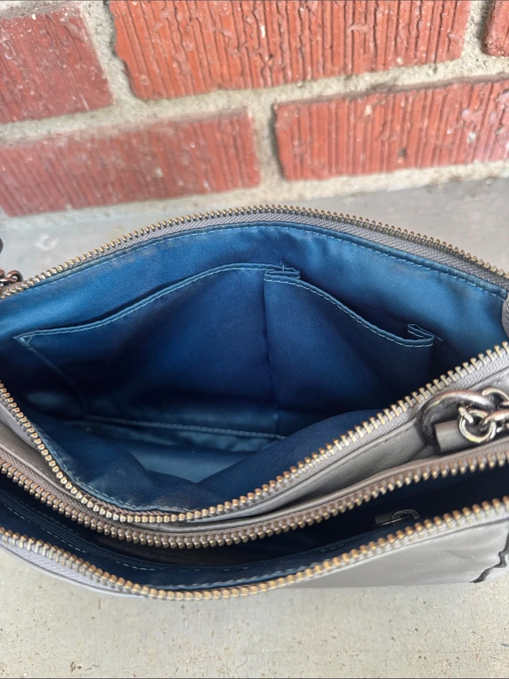 Coach Croc Leather Bag